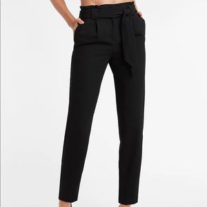 Express Black Dress Pants 12 NWT Straight Leg